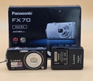 Panasonic Lumix Camera DMC FX70 - Touchscreen Digital Camera Fully Tested - Picture 1 of 11