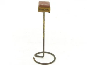 Furgesson O and Standard Gauge Broadway / Main Street Street Sign Accessory - Picture 1 of 8