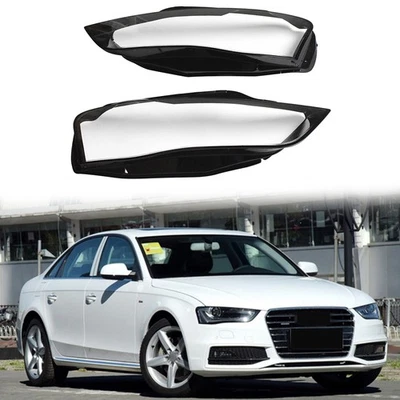 Cubiertas de lámpara de faros de coche carcasa de lente para Audi A4 A4L B9 B8 PA B8.5 2013-2016 EE. UU. Foto 1 de 4