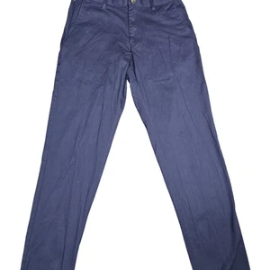 Fabletics Hose Herren 32x34 Navy Blau Chino Stretch Golf Reise Zip Pocket Tech - Bild 1 von 9