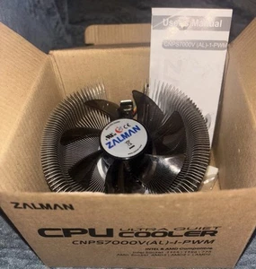 Zalman Ultra Quiet CPU Cooler CNPS7000V-(AL) for Intel and AMD Aluminum 4Pin - Bild 1 von 4