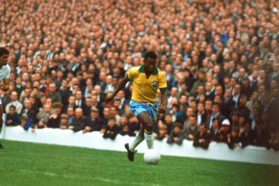 Pele Brazilian Football Player Jersey Goat Wall Art Home Decor - POSTER 20"x30"