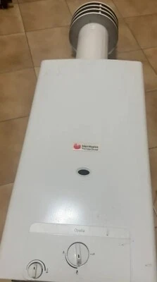 Hermann-Duval Opalia 11L Scaldabagno a Gas - Bianco (0010023833) - Immagine 1 di 2