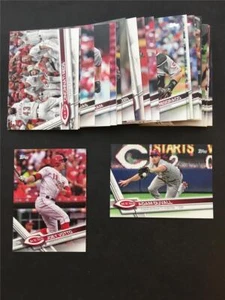 2017 Topps Cincinnati Reds Team Set Series 1 2 Update 35 Cards - Picture 1 of 1