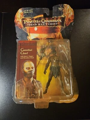  Cannibal Chief Figure Pirates Of The Caribbean Dead Man's Chest New Zizzle 2006 - Imagem 1 de 4