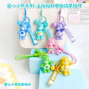 Carestars authorized genuine Love Bear electroplated series keychain pendantcute - Picture 1 of 25