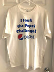 Vintage 80S 90S I Took The Pepsi Challenge T Shirt Gildan Size Xl Spell Out Vtg