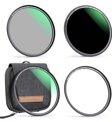 K&F Nano X Lens Filter Kit MCUV+CPL+Neutral Density ND1000+Magnetic Adapter 52mm - Image 1 of 4