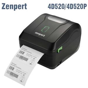 Zenpert 4D520/4D520P 203DPI Desktop USB Etherenet Barcode Sticker Label Printer