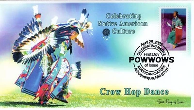 25-162-65, 2025, Complete Set (4), Powwows, Pictorial Postmark - Image 1 of 4