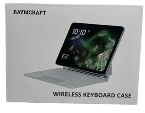 RAYMCRAFT for iPad 11th(A16, 2025)/10th Generation Case with Keyboard Blue - Photo 1/5