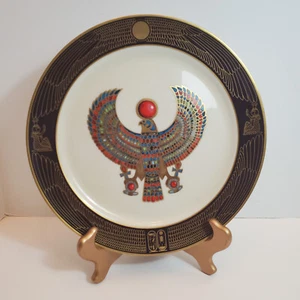 Pickard/Diners Club "The Horus Falcon" King Tut's Golden Treasures Plate - Picture 1 of 4