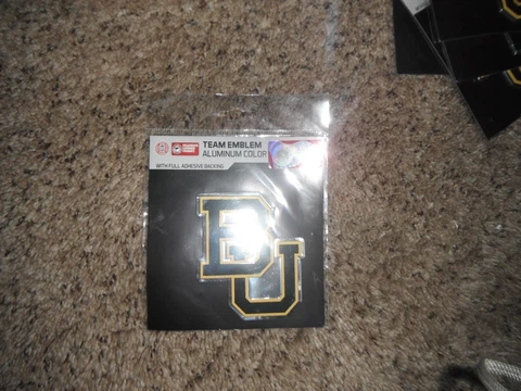NCAA Officially Licensed Louisiana at Baylor University Helmet Emblem New Cover
