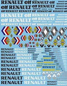 Renault Sponsor Arch Motorsport RE1 - 1:32 Decal Decals - Picture 1 of 1