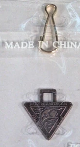 Nordamerikanischer Angelverein Charm Anhänger Reißverschluss Anhänger 3/4" Großmaulbarsch - Bild 1 von 4
