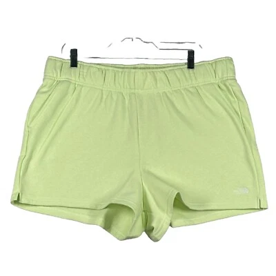 Pantalones Cortos The North Face Half Dome Polar Verde Ajuste Estándar Bolsillos Para Mujer 1X Foto 1 de 4