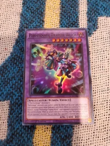 Yugioh Maze of the Master - Performage Trapeze Witch - Super Rare - MZTM-EN053 - Picture 1 of 2