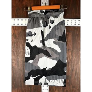 Nike DriFit Training Shorts 9" Inseam Camo Gray Black BV3262-077 Mens Small EUC - Picture 1 of 6
