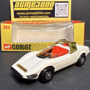 1969-75 Corgi Toys - 380 ALFA ROMEO PININ FARINA P.33 Whizzwheels - Original Box - Picture 1 of 16
