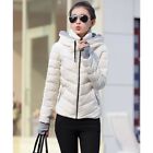 Women's Slim Down Short Cotton-padded Coat Thicker Outerwear Winter Jackets H97