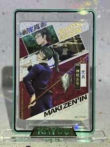 Maki Zen’in UR ‘Positive’ ZS01-UR-009L4 Official Jujutsu Kaisen Kayou Card JJK - Picture 1 of 2