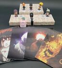 Lot Naruto Shippuden Figures Anime Collectible Tiny Tan Air Pod Case &amp; Posters
