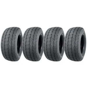 16.5x6.50-8 trailer tyres 6ply high speed road legal, cart mower golf - set of 4 - Zdjęcie 1 z 4