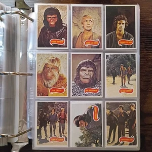 1967 Apjac Planet of the Apes Trading Cards Complete Set (1-66) EX+ - Bild 1 von 10