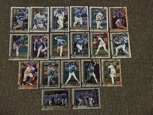 2025 Topps 582 Montgomery Club Foil Team Set - KC Royals - Picture 1 of 1