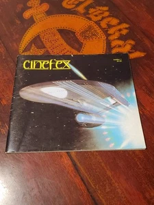 Cinefex #1 Rare Magazine Sci Fi 1980 Star Trek Cover - Imagen 1 de 6