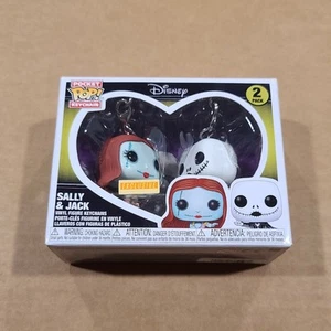 The Nightmare Before Christmas JACK & SALLY Pocket Pop Schlüsselanhänger exklusiv - Bild 1 von 2