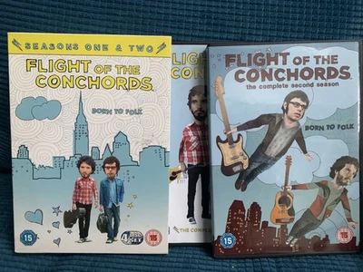Flight Of The Conchords - Series 1 And 2 (Box Set) (DVD, 2009) - Image 1 of 2