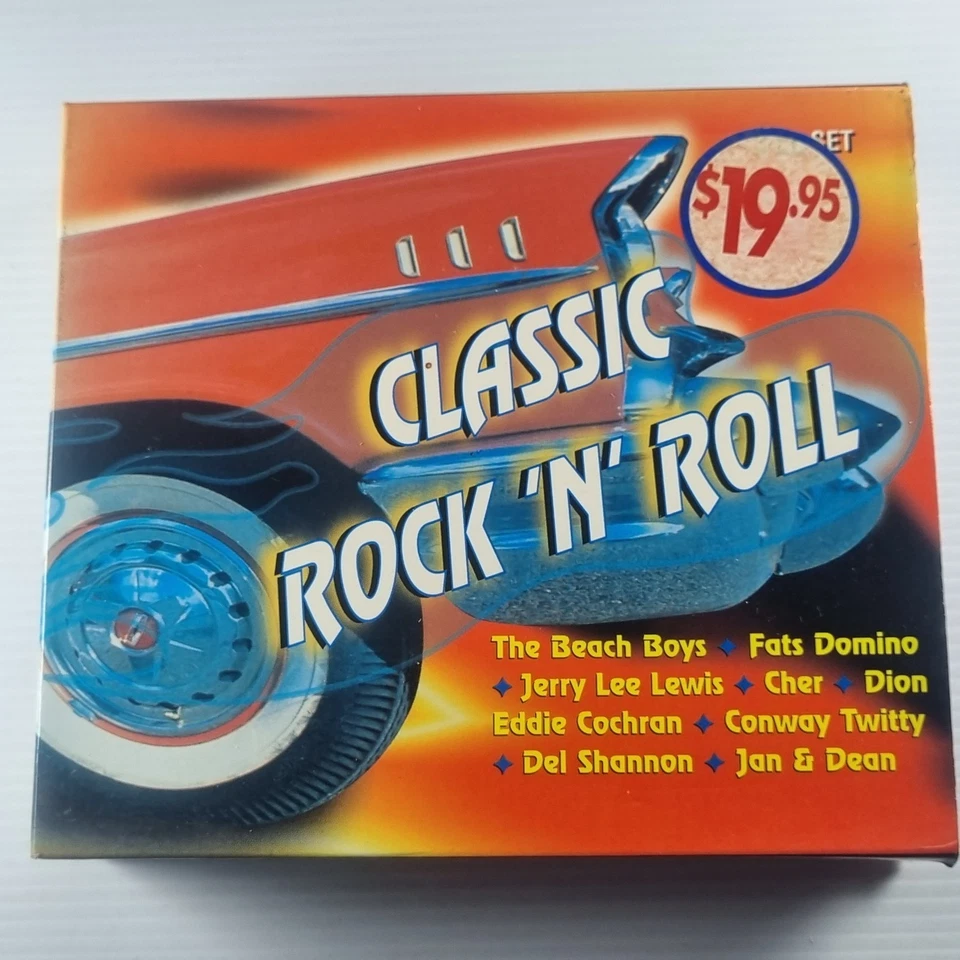Classic Rock 'N' Roll 3 CD Set Album Good Condition 39 Tracks Free Postage  - Image 1 of 4