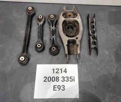 ✅ OEM BMW E92 E93 335 Rear Right Lower Upper Suspension Control Arm Wishbone SET - Image 1 of 4