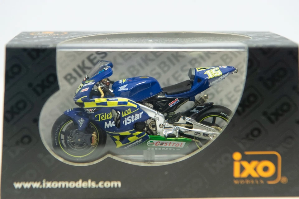 IXO Deagostini 1:24 RAB098 - Honda RC211V #15 2003 Modelo Moto Moto Foto 1 de 4