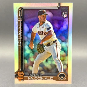 Trevor McDonald 2025 Topps Series 2 Rainbow Foil RC #357 San Francisco Giants - Picture 1 of 1