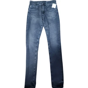 AG-ED Denim Farrah High Rise Skinny vintage inspired Dark Gray Women's Size 24 - Picture 1 of 4