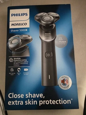Philips Norelco 5000X Afeitadora Eléctrica Recargable Húmeda/Seca X5004/84 NUEVA Foto 1 de 3
