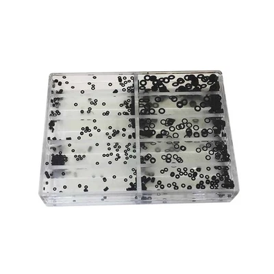 10 Size Waterproof Rubber O Ring Watch Crown Watch Head Ring Seal Gasket W/box G - Image 1 of 4