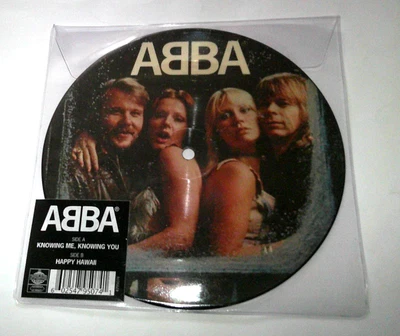 ABBA - Knowing Me Knowing You - 7" Ltd. Picture Disc (2016) NM/Mint Condition - Image 1 of 3