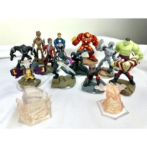 Disney Infinity 2.0 Marvel Lot 12 Figuren + 2 Spielsets Avengers Guardians - Bild 1 von 7