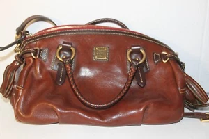 Dooney & Bourke Florentine Leather Medium Mail Satchel - Picture 1 of 11