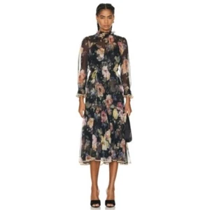 Zimmermann Luminosity Tubular silk midi dress new size 6 - Picture 1 of 10