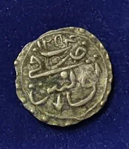 TUNISIE / TUNISIA ♦ EMPIRE OTTOMAN ♦ Mahmud II KHARUB AH1254 / 1839 BILLON KM#91 - Imagen 1 de 2