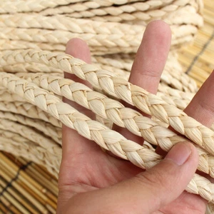 4M Corn Stover Straw Braided Rope Yarn DIY Handbag Hats Handmade