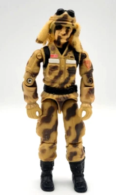 Figura de acción GI Joe Dusty v1 Desert Trooper 1985 de colección Foto 1 de 2