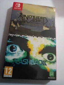 Another World & Flashback Double Pack Nintendo Switch Game Flash Back sealed - Picture 1 of 2