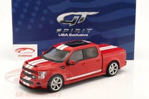 1:18 GT Spirit 2017 Shelby F-150 Super Snake Red w/White Stripes limited only 50