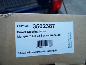 Power Steering Return Hose Sunsong North America 3502387 - Picture 1 of 2