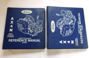 Ford AX4N Transaxle Disassembly & Assembly Reference Manual Set Volumes A & B - Picture 1 of 2